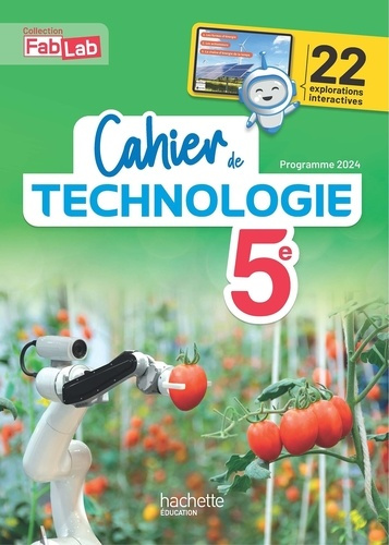 Emprunter Technologie 5e Fablab. Cahier, Edition 2025 livre