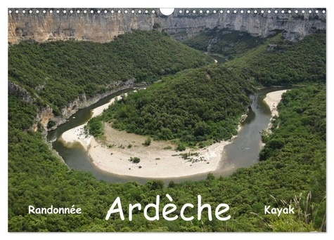 Emprunter Ardèche - Randonnée & Kayak (Calendrier mural 2026 DIN A3 vertical), CALVENDO calendrier mensuel. Cé livre