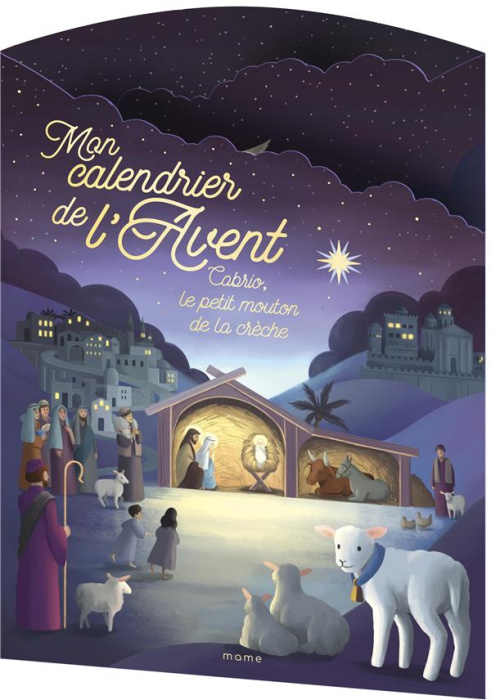 Emprunter Mon calendrier de l'Avent Cabrio, le petit mouton de la crèche livre