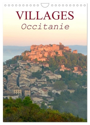Emprunter VILLAGES Occitanie (Calendrier mural 2026 DIN A4 horizontal), CALVENDO calendrier mensuel. Paysages livre