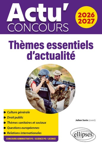 Emprunter Thèmes essentiels d'actualité. Edition 2026-2027 livre