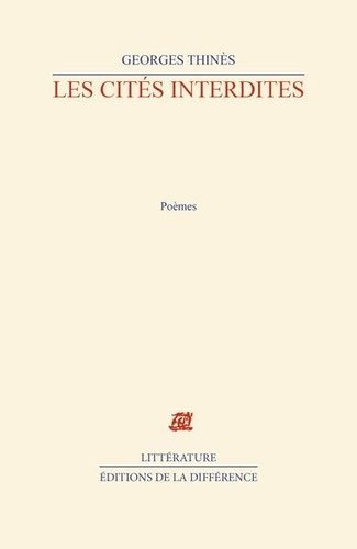 Emprunter Les Cités interdites. Poèmes livre