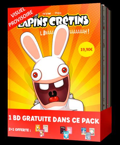 Emprunter The Lapins Crétins Tomes 1 à 3 livre