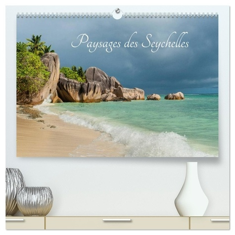 Emprunter Paysages des Seychelles (Calendrier mural 2026 DIN A2 vertical) calendrier de bureau. Les curiosité livre