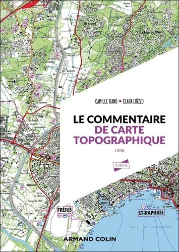 Emprunter Le commentaire de carte topographique. Méthodes et applications, 3e édition livre