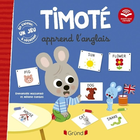 Emprunter Timoté : Timoté apprend l'anglais. Avec 1 jeu à détacher livre