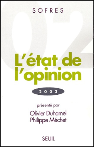 Emprunter L'état de l'opinion. Edition 2002 livre