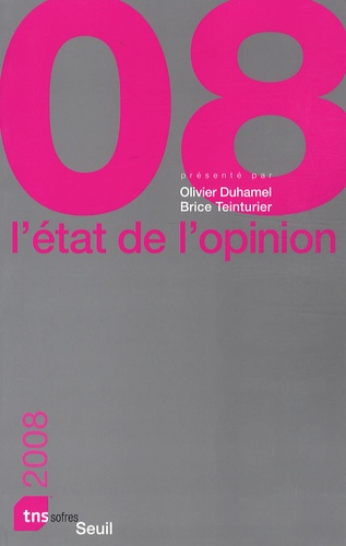 Emprunter L'état de l'opinion. Edition 2008 livre