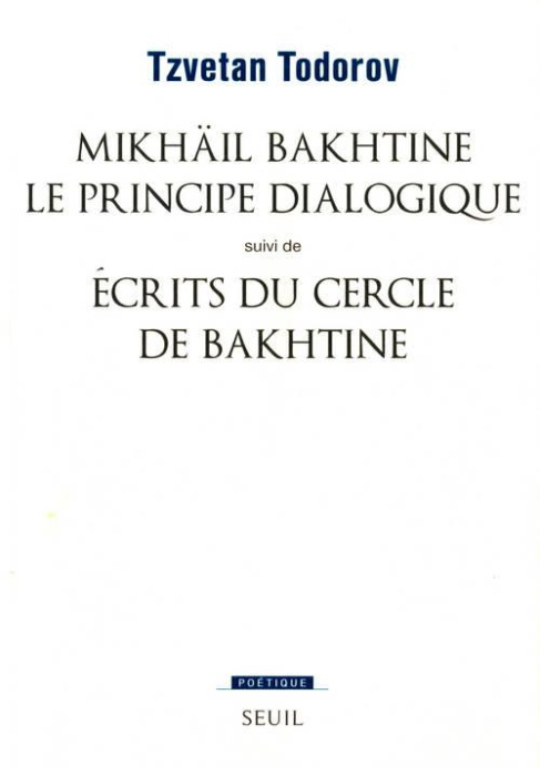 Emprunter Mikhaïl Bakhtine le principe dialogique livre