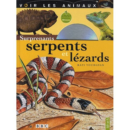 Emprunter Surprenants serpents et lézards. Avec 1 DVD livre
