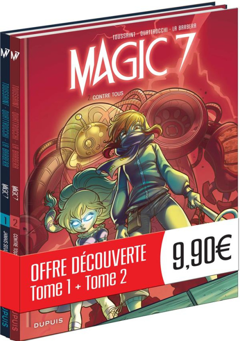 Emprunter Magic 7 Tome 1 à 2 : Tome 1, Jamais seuls ; Tome 2, Contre tous livre