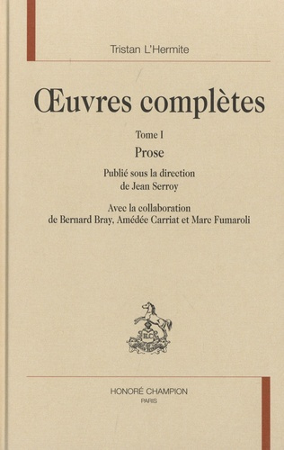 Emprunter OEUVRES COMPLETES. TI. PROSE. livre