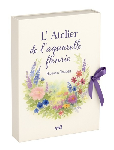 Emprunter L’atelier de l’aquarelle fleurie. Avec 1 livre de méthodes pour s’initier 20 modèles inédits à pei livre