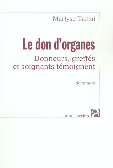 Emprunter Le don d'organes livre