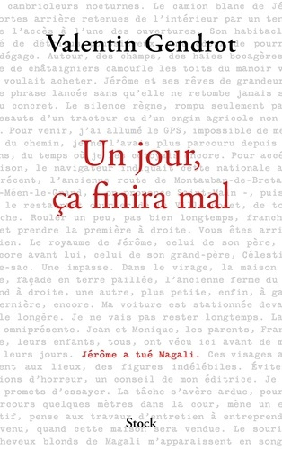 Emprunter Un jour, ça finira mal livre