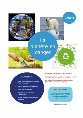 Emprunter Unité 6 : La planète en danger - Activités niveau intermédiaire livre