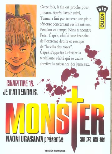 Emprunter Monster Tome 16 : Je t'attendais livre