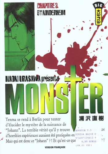 Emprunter Monster Tome 3 : 511 Kinderheim livre