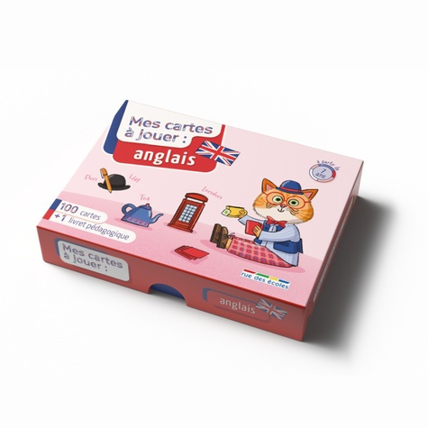 Emprunter Mes cartes à jouer : anglais. 100 cartes 1 livret pédagogique livre