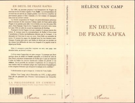 Emprunter En deuil de Franz Kafka livre