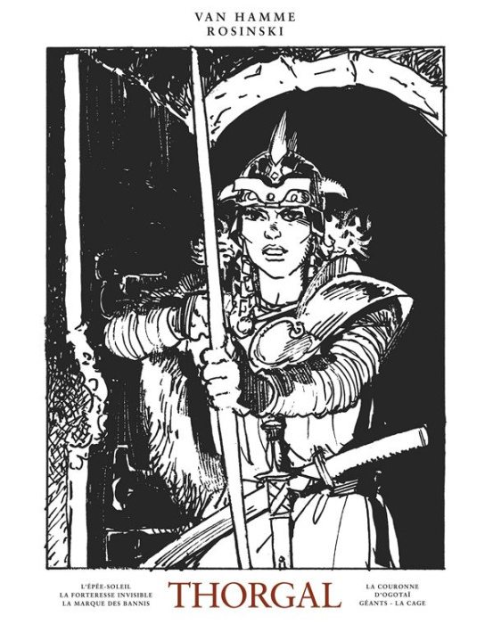 Emprunter Thorgal Oeuvres complètes Tome 4 : L'épée-soleil ; La forteresse invisible ; La marque des bannis, L livre