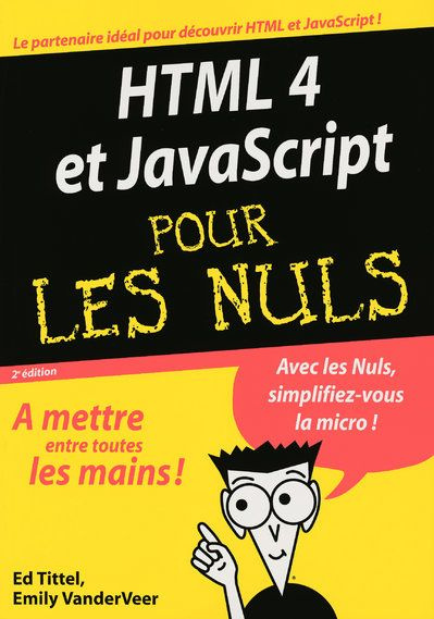 Emprunter HTML et Javascript pour les nuls. 2e édition livre