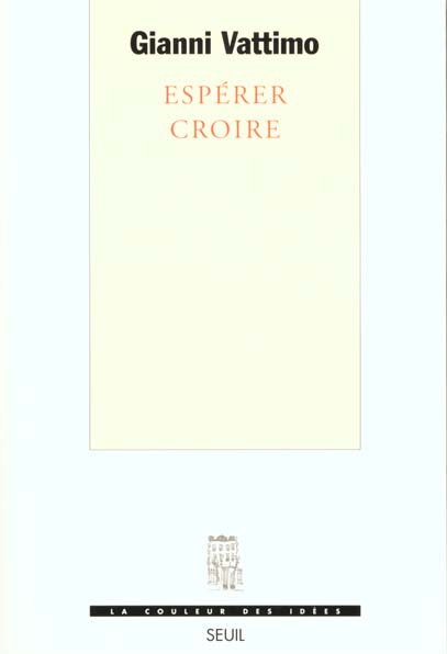 Emprunter Espérer croire livre
