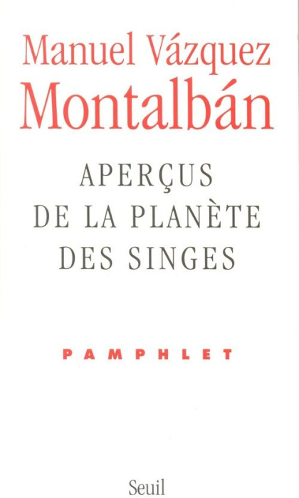 Emprunter Aperçus de la planète des singes. Pamphlet livre