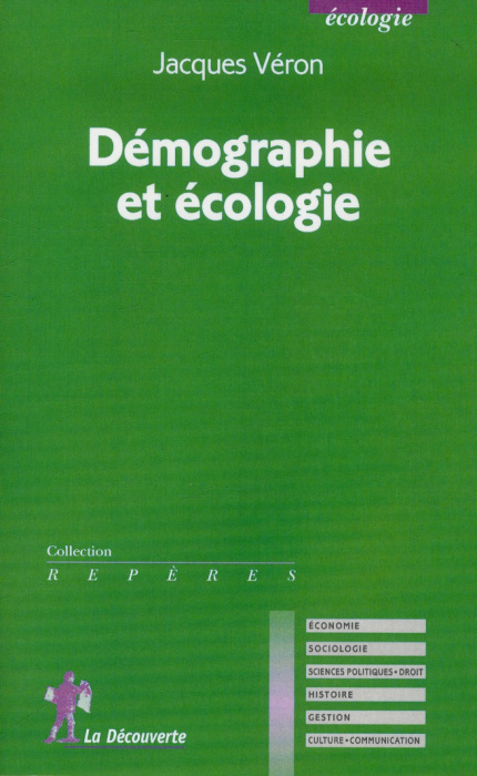 Emprunter Démographie et écologie livre