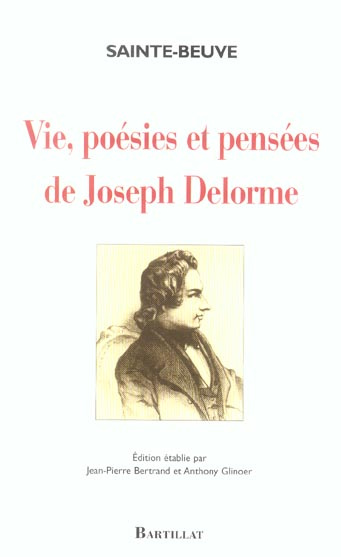 Emprunter Vie, poésies et pensées de Joseph Delorme livre