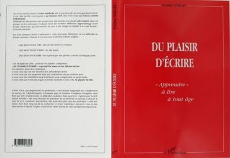 Emprunter Du plaisir d'écrire : Apprendre à lire à tout âge livre