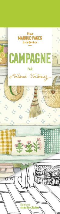 Emprunter Campagne. 50 marque-pages à colorier livre