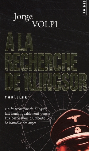 Emprunter A la recherche de Klingsor livre