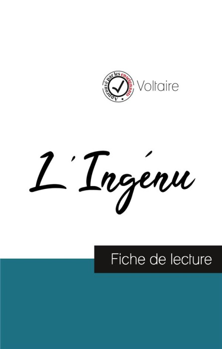 Emprunter L'Ingénu. Fiche de lecture livre