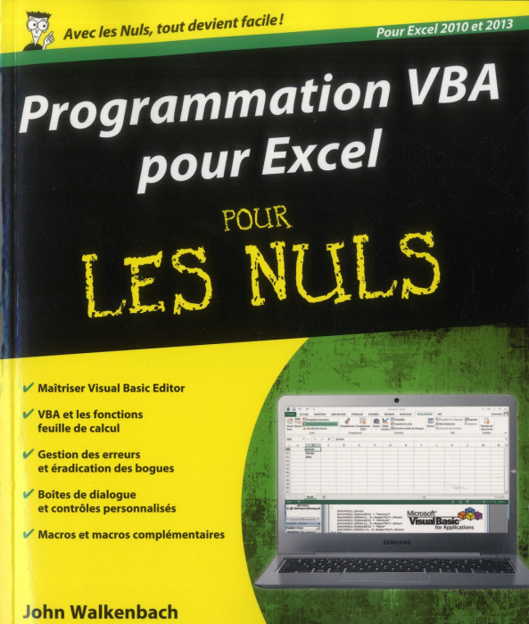 Emprunter Programmation VBA pour Excel 2010 et 2013 pour les nuls livre