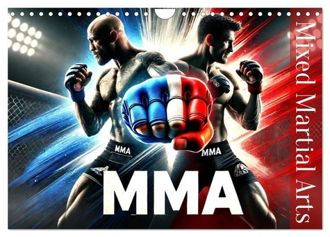 Emprunter MMA - Mixed Martial Arts France (Calendrier mural 2026 DIN A4 vertical), CALVENDO calendrier mensuel livre