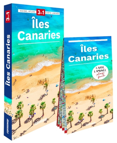 Emprunter Iles Canaries. Guide Atlas Carte laminée. 1/150 000 livre