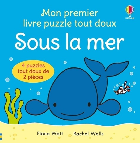Emprunter Sous la mer. 4 puzzles tout doux de 2 pièces livre