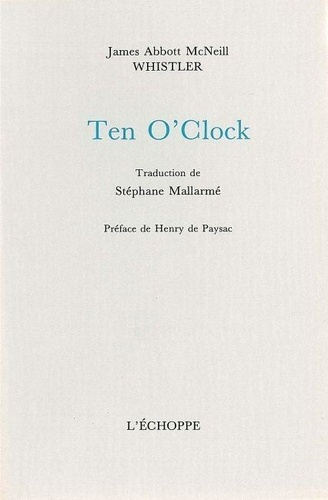 Emprunter Ten o'clock livre