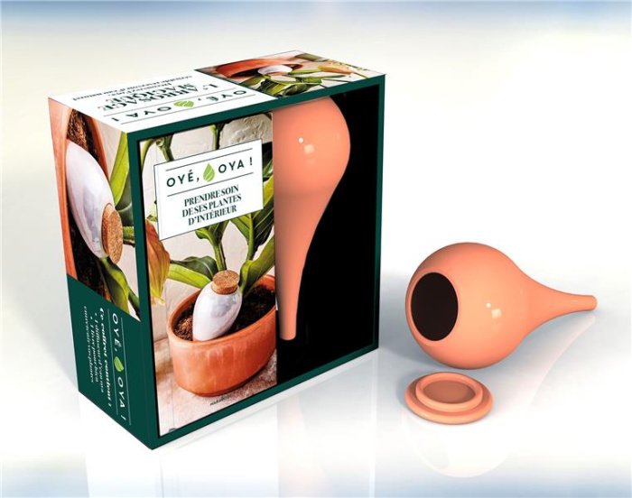 Emprunter Coffret Oyé Oya. Prendre soin de ses plantes d'interieur. Avec 1 diffuseur d'eau oya, 1 livre pour b livre