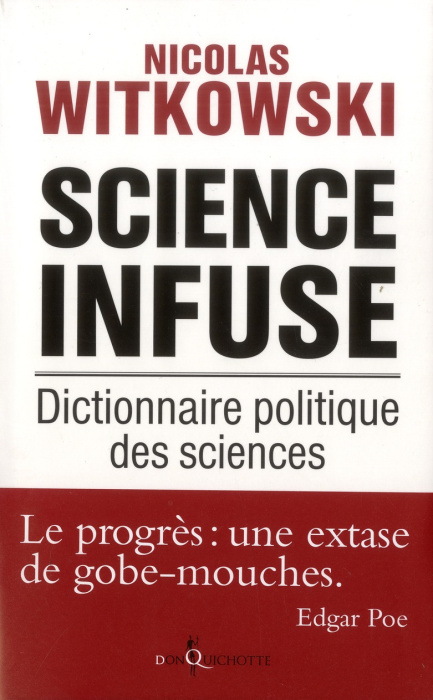 Emprunter Science infuse. Dictionnaire politique des sciences livre