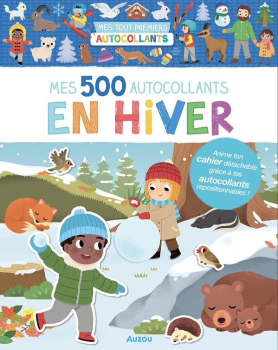 Emprunter Mes 500 autocollants en hiver livre