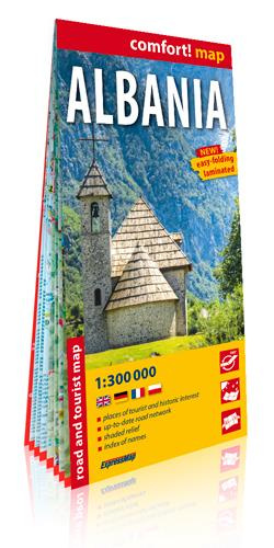 Emprunter ALBANIE 1/300.000 (ANG) (CARTE GRAND FORMAT LAMINE livre