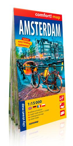 Emprunter AMSTERDAM (GB) 1/15.000 (COMFORT !MAP, POCHE) livre
