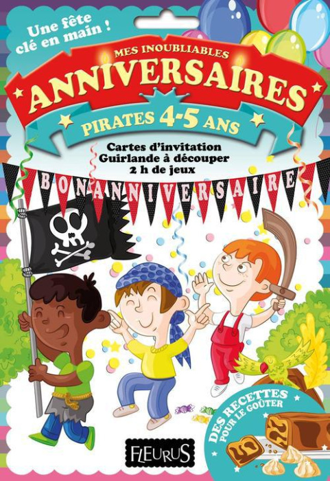 Emprunter Anniversaire pirates 4-5 ans livre