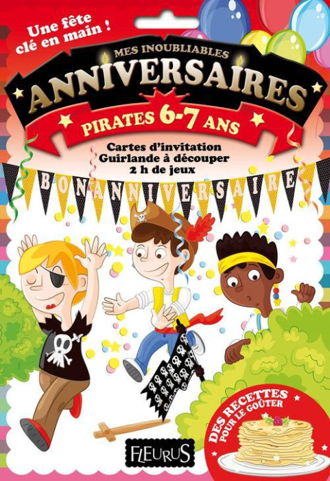 Emprunter Anniversaire pirates 6-7 ans livre