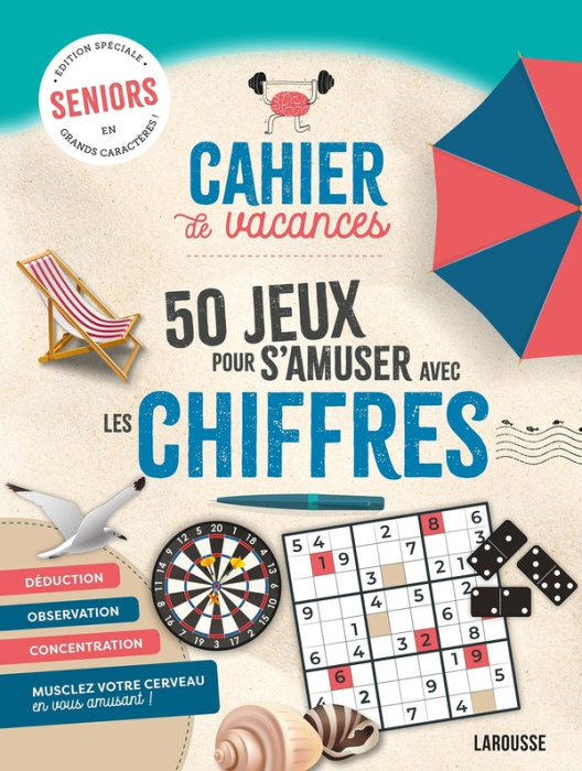 Emprunter 50 jeux pour s'amuser avec les chiffres [EDITION EN GROS CARACTERES livre