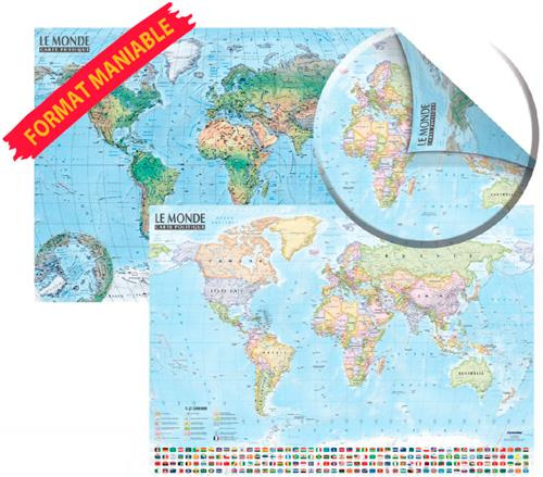 Emprunter CARTE DU MONDE : POLITIQUE ET PHYSIQUE livre