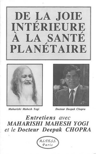 Emprunter DE LA JOIE INTERIEURE A LA SANTE PLANETAIRE livre