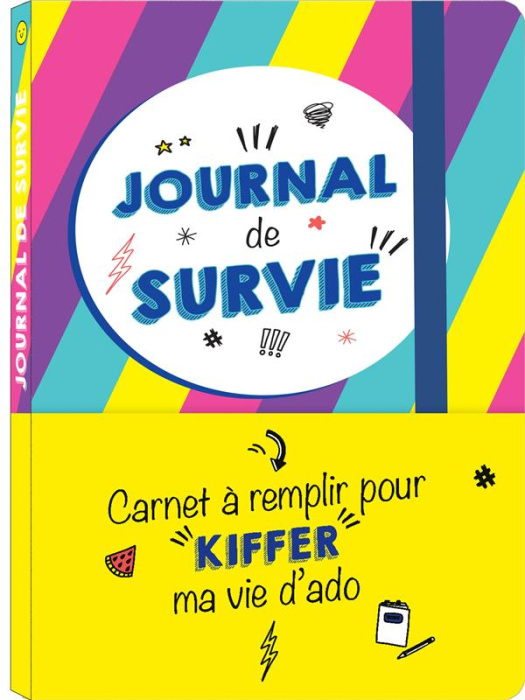 Emprunter Journal de survie. Carnet à remplir pour kiffer ma vie d'ado livre